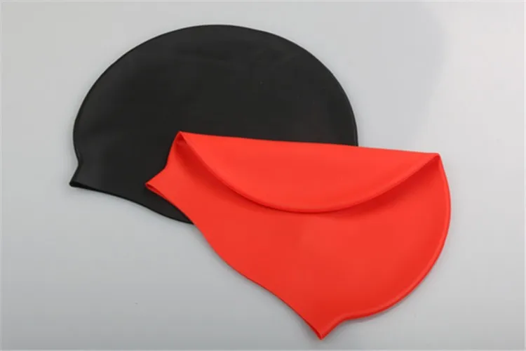50g Silicone Swim Caps , Wig Caps For Making Wigs , Adult Funny Swim Cap