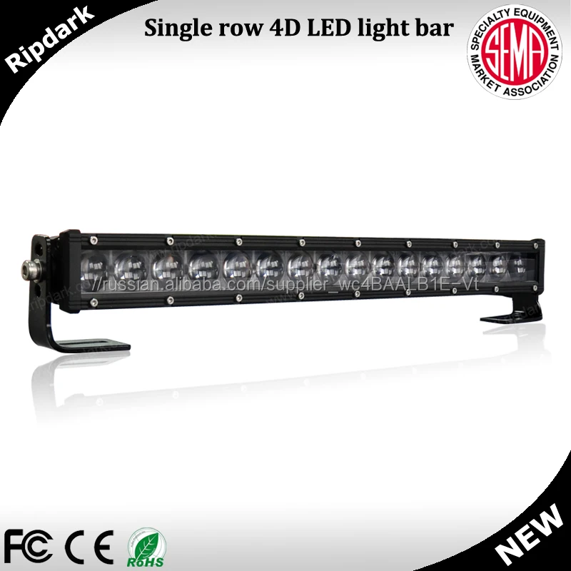 Factory high lumen 12V-24V IP68 waterproof off-road light bar for trailer marine with e -mark