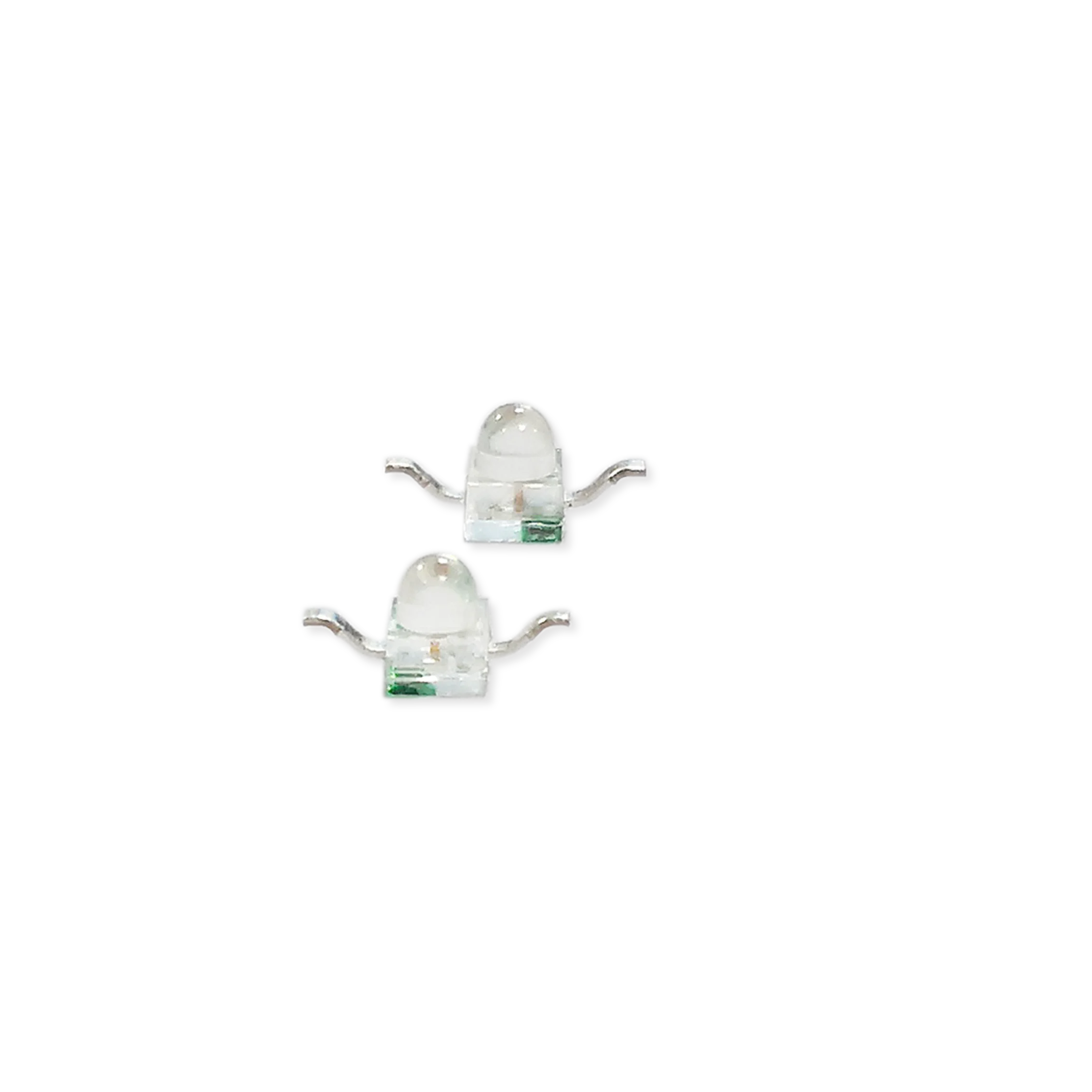 1.8mm water clear yellow-green axial smd led