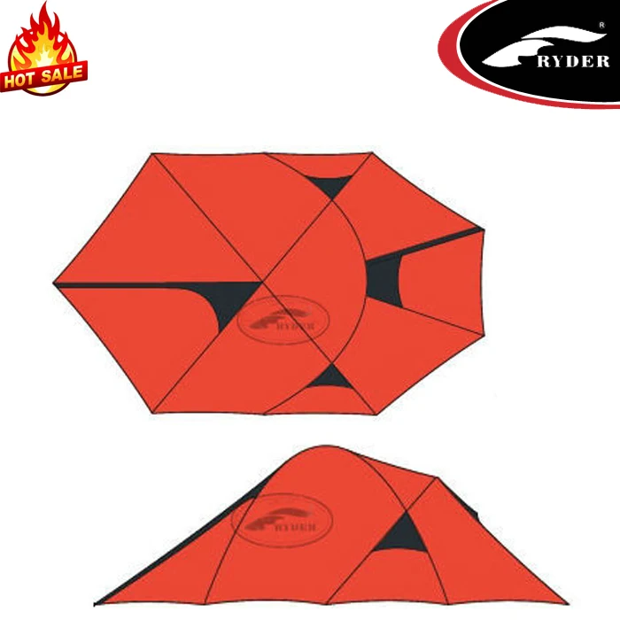 2 Man Waterproof Fireproof 4 Season Aluminum Pole Outdoor Equipment Custom Dome Tent for Mountaineering Sports