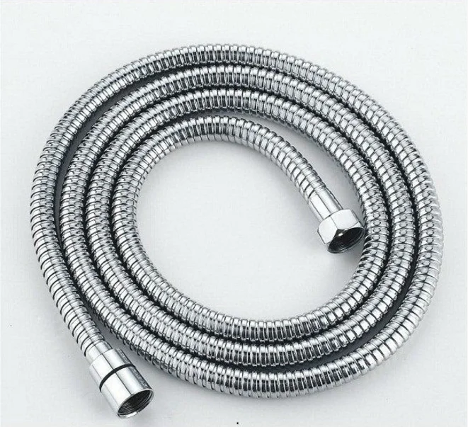 Stainless Steel Double Lock Flexible Shower Hose Chrome Plated