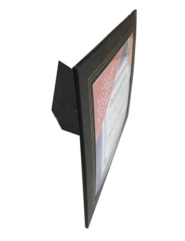 Certificate document paper frame Premium Document frame Diploma stand frame A4 paper photo holder