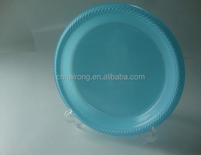 
Food grade ps material plastic disposable plates 