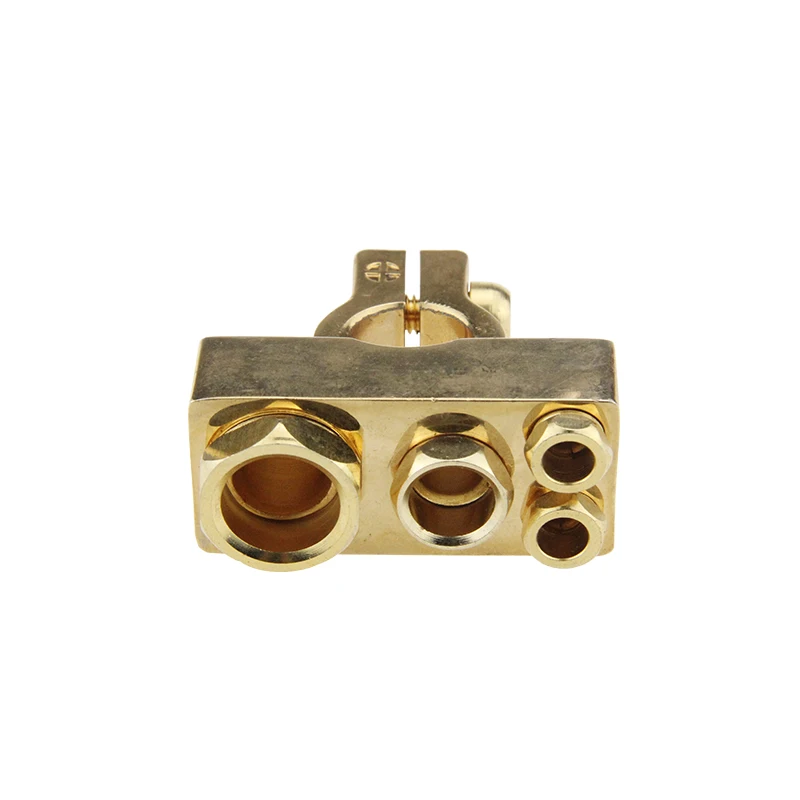 
High Quality Car Battery Terminals Cable Connectors Clamp Gold plated 