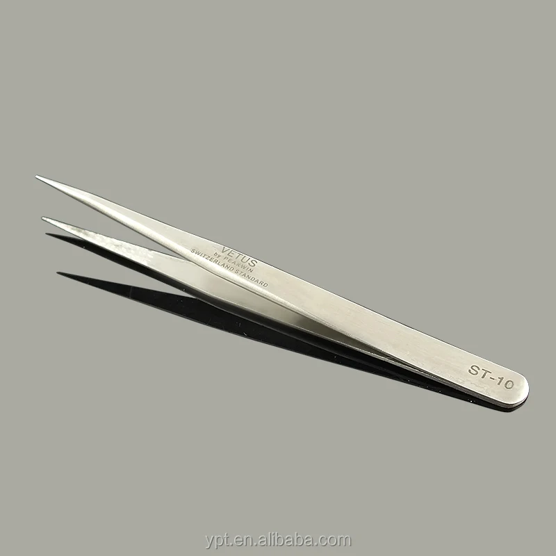 ST-10 110mm VETUS Tweezers/Stainless Steel Tweezers/industrial tweezers