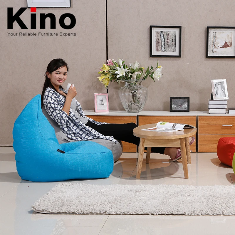 New design Small shape design bean bag chair attractive bean bag filled with EPS bean ball for promotion