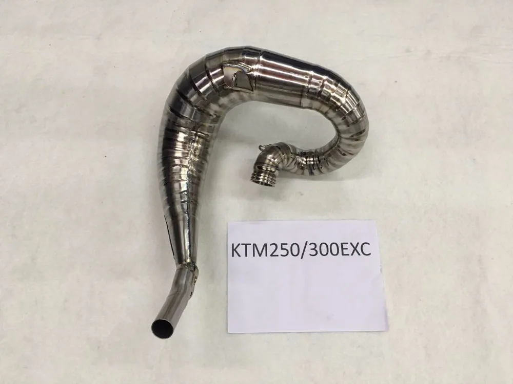 KTM250/300 EXC Motorcycle Titanium Exhaust Pipe system parts