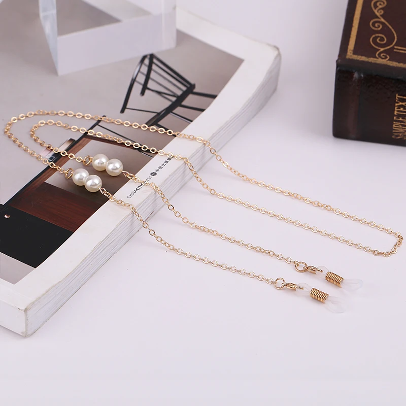 75cm metal Copper glasses string rope cord