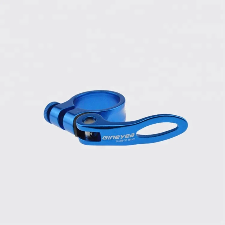 GINEYEA 28.6mm/30.2mm/31.5/34.9mm Aluminum Alloy Anti-Skid Fixed Bicycle Seat Post Clamp , Bike Seat Clamp