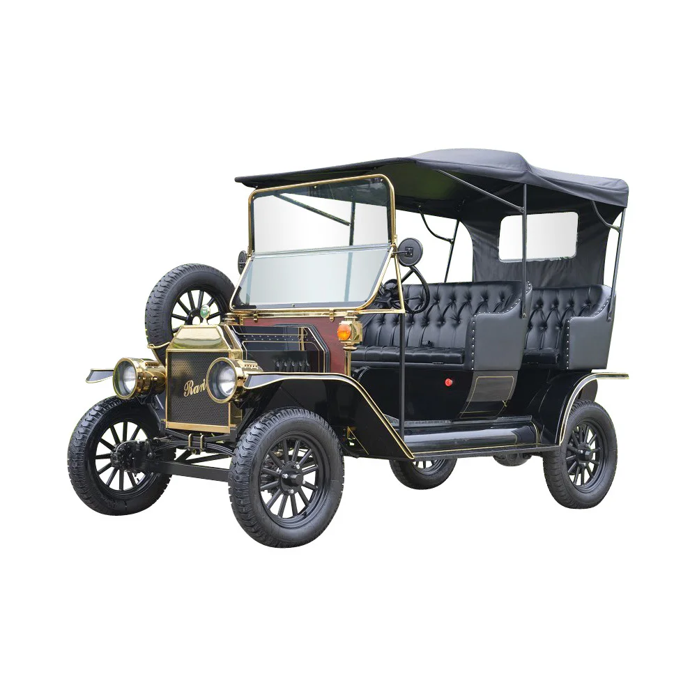 new design electric antique car horseless carriage