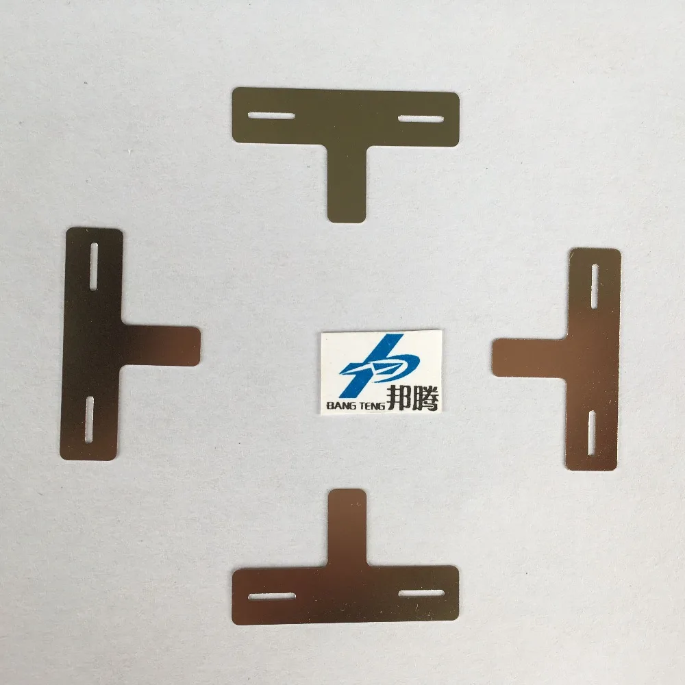 
custom battery tabs nickel plated steel tab 18650 weld tab 