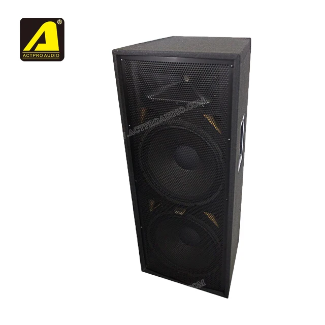 Actpro audio JRX225 daul 15 inch two way professional sound speaker system Outdoor dj sound box