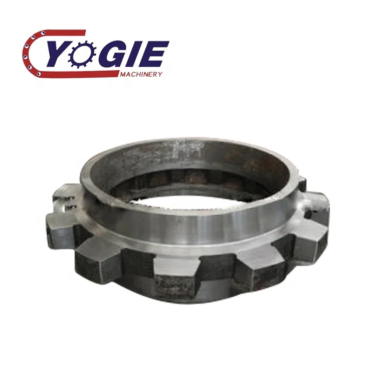 large size casting steel crawler crane bulldozer chain sprocket