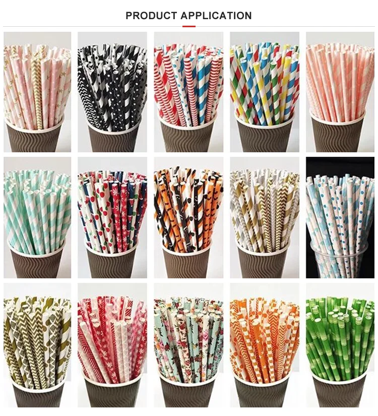 Automatic High Speed 3 Layer Multi-Cutters Colourful Paper Drinking Straws Making Machine