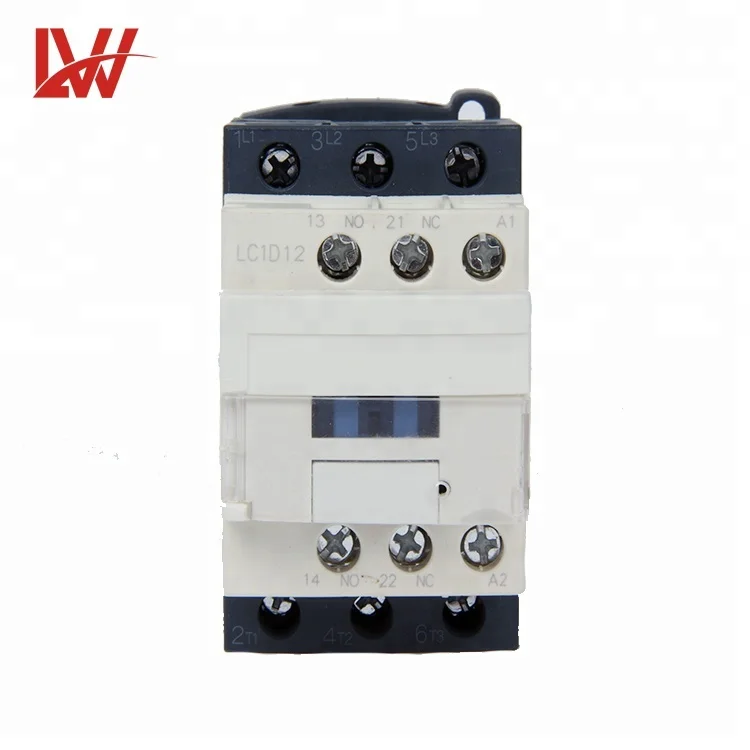 CJX2N LC1-DN типа 3 фазы электрические переменного магнитного контактора CJX2N-D12 / LC1D12