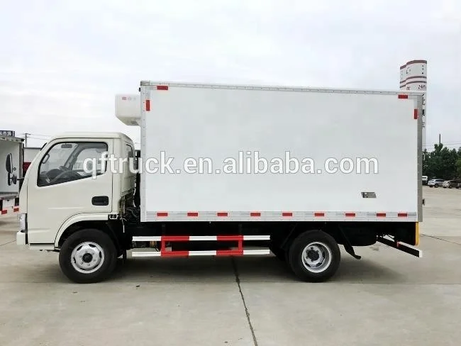 Dongfeng 4x2 mini small refrigerated vehicle New Condition refrigerator unit for truck