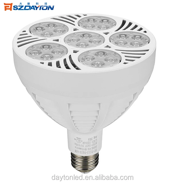 Commercial Lighting AC90-305V E26 Base 50W 60W 10000K Shallow Blue Lighting PAR38 LED 8000K