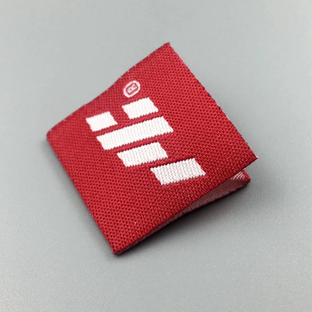 Garment woven label clothes printed label and tags for Summer Fashion T-shirt Women/Men Clothing