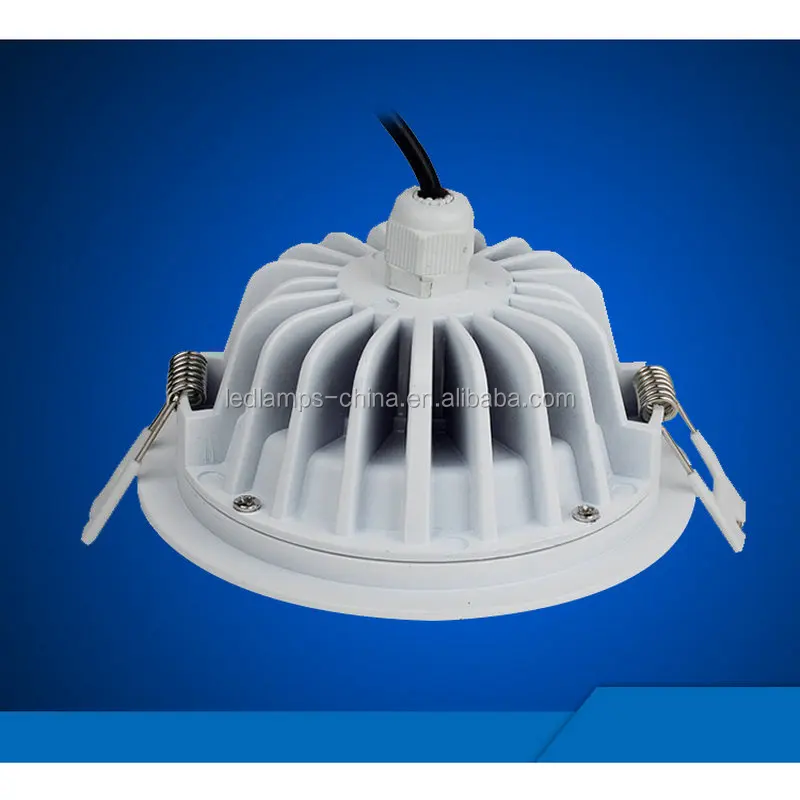 round square waterproof recessed ip65 led downlight