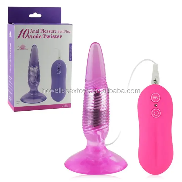 Anal Pleasure Butt Plug - 10 mode Twister Anal plug Sex toy for Women