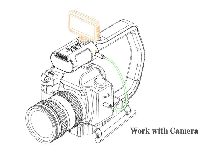 Smartphone Video Steadycam Camera Steady cam Handheld Stabilizer For DSLR DV phone