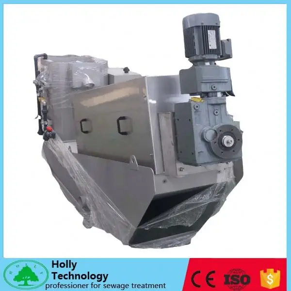 Винт фильтр-пресс для обезвоживания осадка лечения