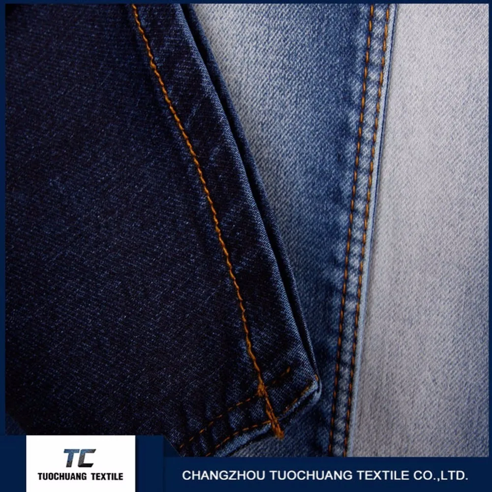 
new product TC015 Large rolls of colombia denim jeans fabric factory for fashion shirt online 