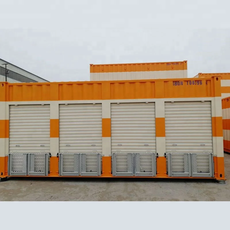 China Brand New 10ft 20ft 40ft Two Doors Backyard Shipping Containers Storage Room Hot Sales