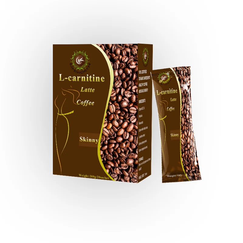 
Lifeworth l-carnitine latte coffee slim 
