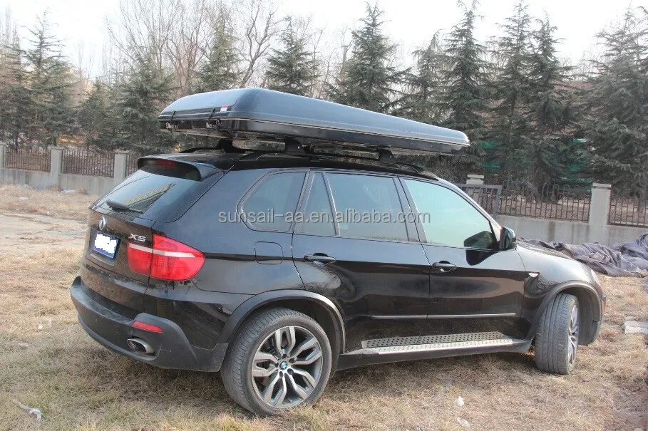 big size outdoor Fiberglass Hard Shell car Roof Top Tent automatic with racks