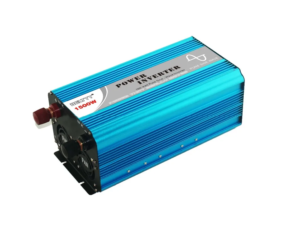 24v 220v pure sine wave Inverter 1500watt solar inverstor power supply with display assy