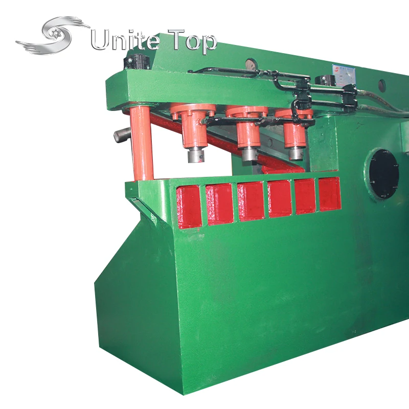 Cutting and customized guillotine shearing scrap metal shear