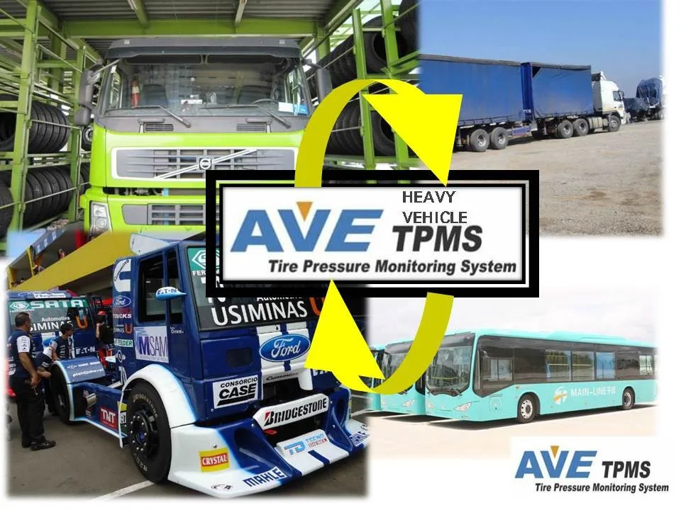 Made In Taiwn AVE TPMS for heavy duty truck tire