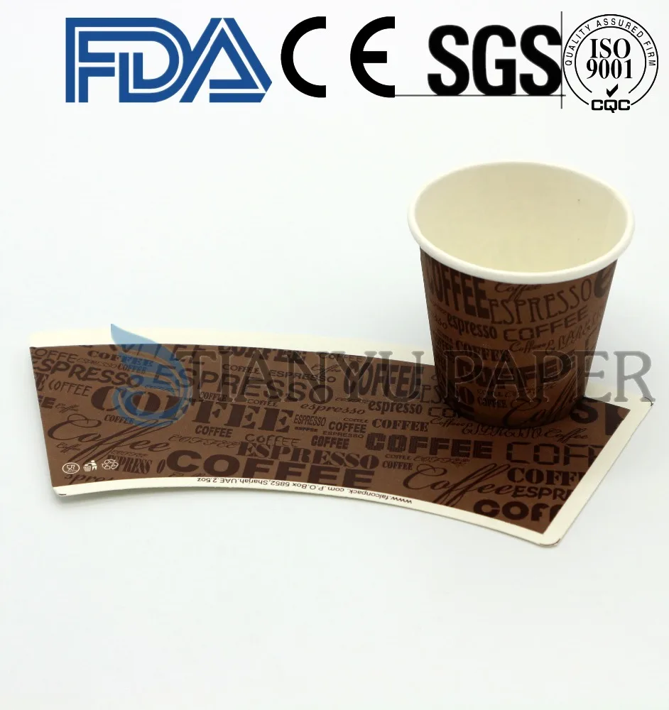 2.5 унц. бумажный стаканчик вентилятор/бумажный стаканчик лист/бумажный стаканчик сырья цена