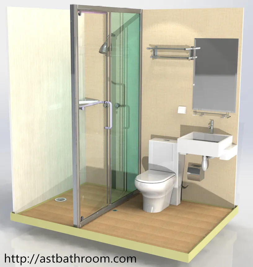 Low price sanitary fittings hot sell modular bathroom furniture