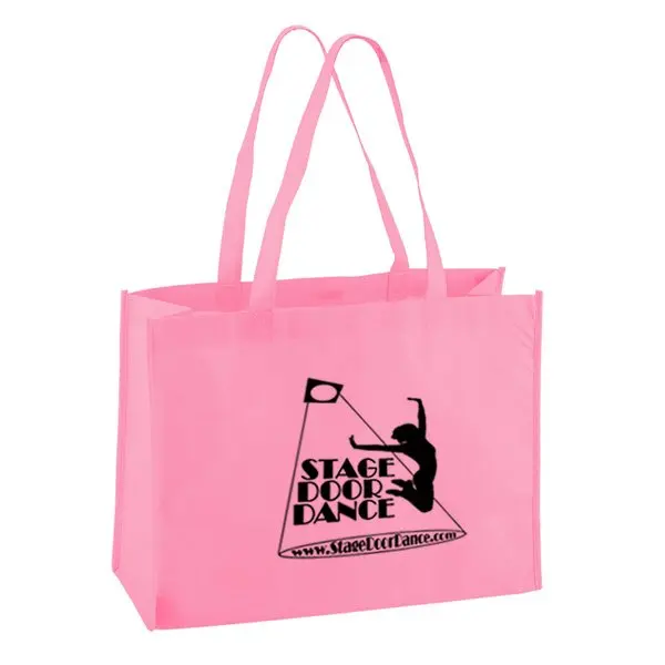 wholesale Eco-Friendly Non-Woven Shopping Tote Bag - Medium Size custom logo bag shopping  promotion shopper