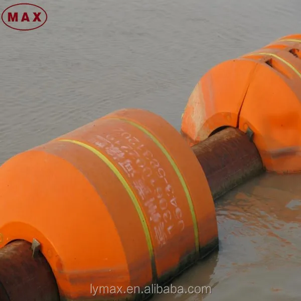Rigid / flexible pe dredging pipe float collar with maintenance free
