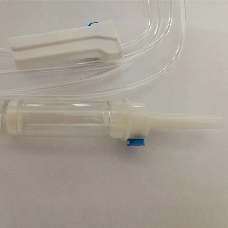 intravenous infusion set transparent iv tubing