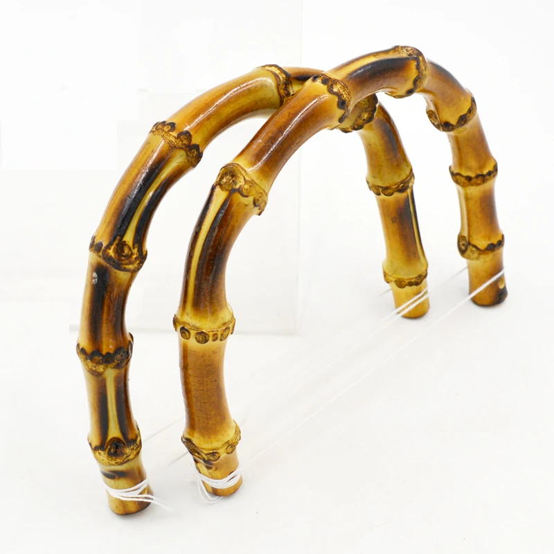 Wooden Handle Resin handle Bag part Wholesale Alibaba China U type experiment Bamboo Handle
