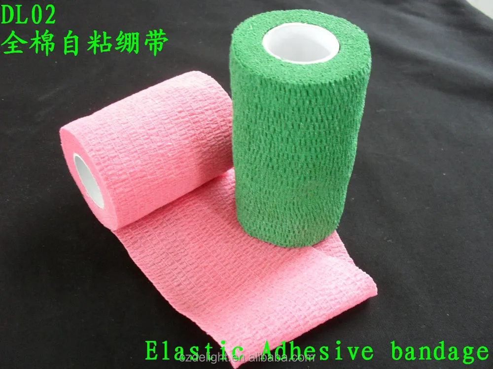 Cotton Cohesive Bandage self-adhesive Pet bandage