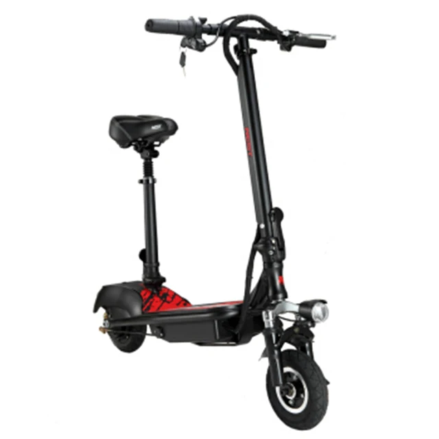 2018 new product folding electric mini scooter 250w brushless motor electric scooter with lights LED panel