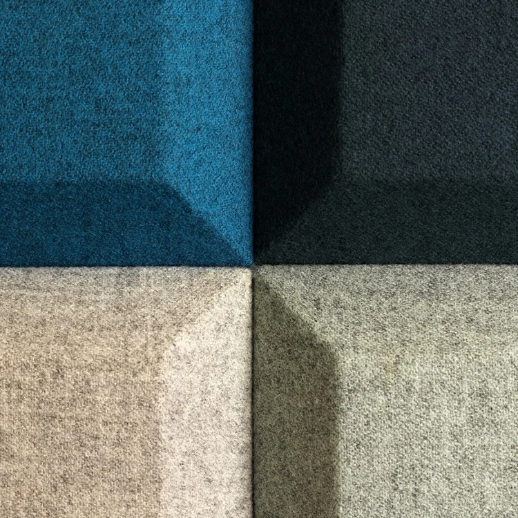 Eco-friendly Polyester Fiber Acoustic Wall Panel With Soundproofing