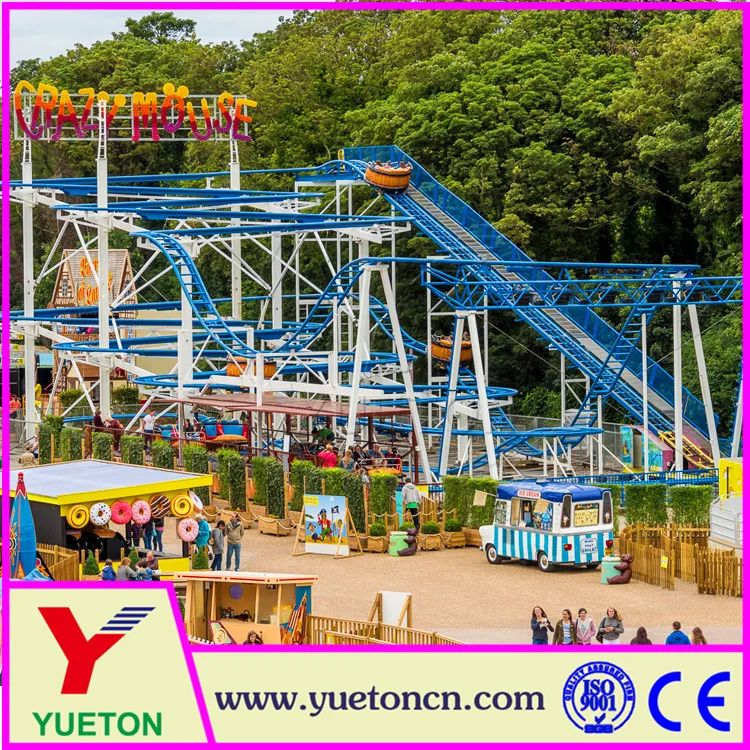 Amusement Theme Park Rides Playground Equipment Thrilling Rides Wild Mouse RollerCoaster