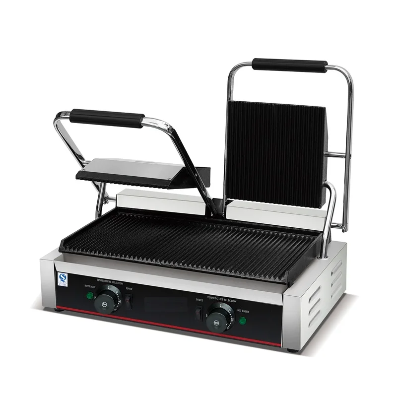 
Contact Grill Commercial Burger Electric Grill Machine 