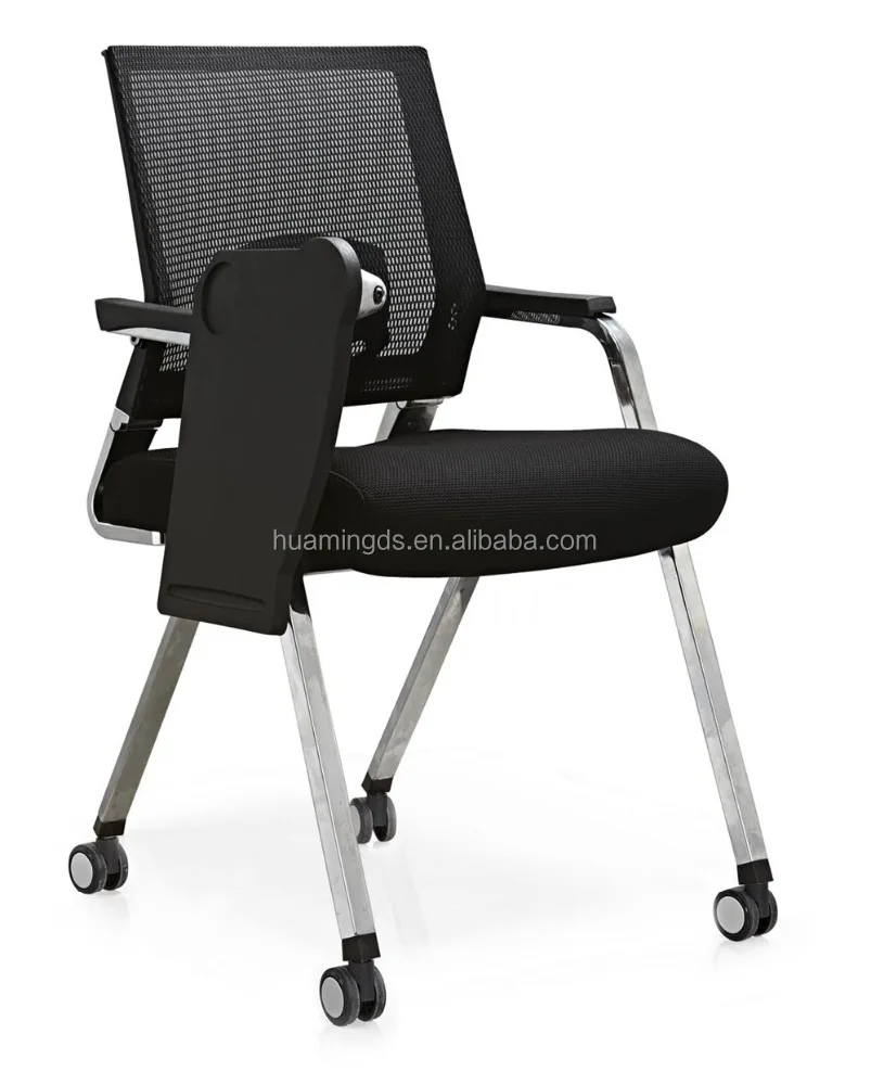 Fashionable training folding chair with writing board
