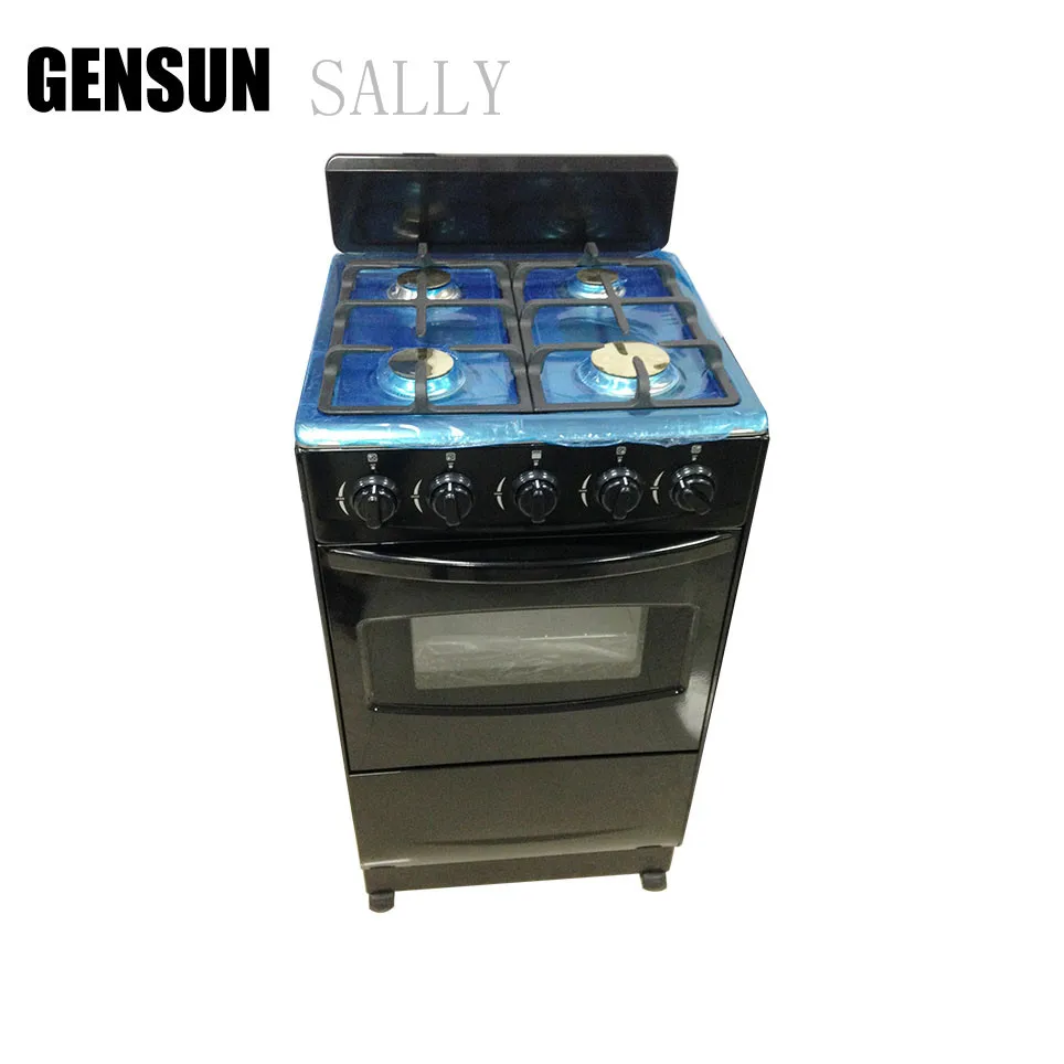 Free standing gas oven