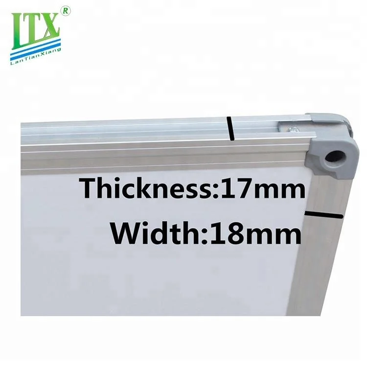 Professional manufacturer lacquered steel dry erase magnetic white board