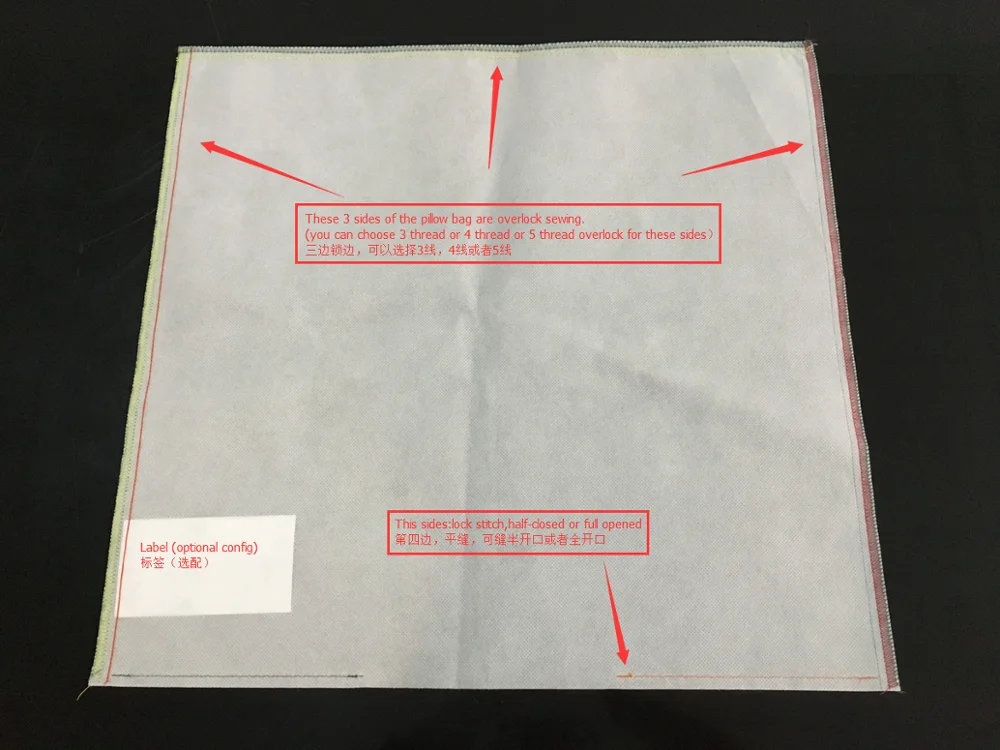 Pillow Cases  making machine