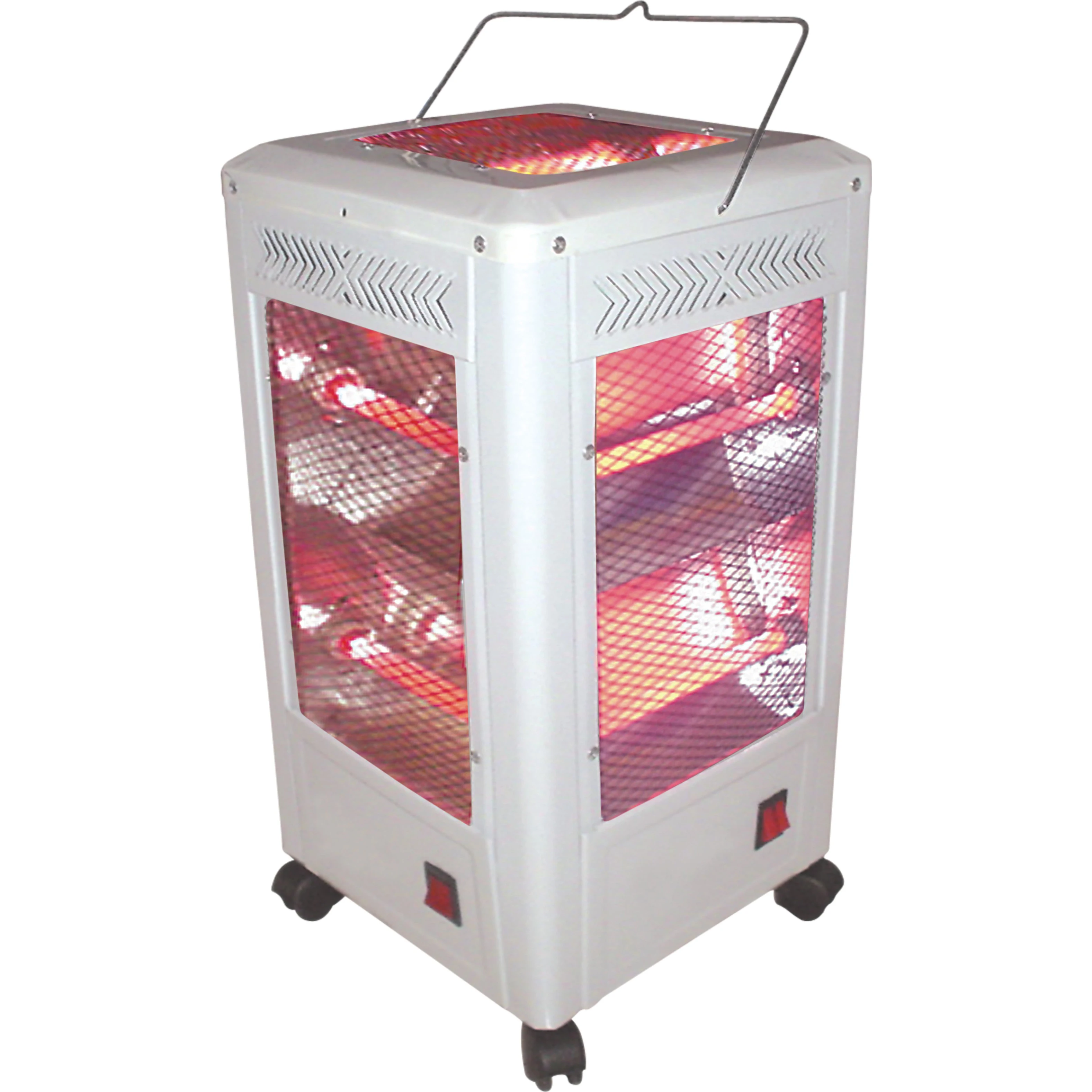 5 Faces Way Electric Quartz Heater Tube Heater Quartz Heater Tube 400W Hot Sales To Korea With Wheels And Metal Handle