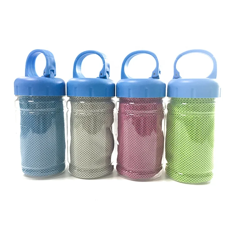 Многофункциональное приятное на ощупь Спортивное охлаждающее полотенце из микрофибры